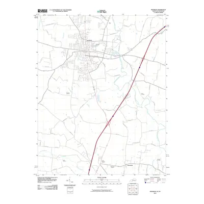 2010 Map of Franklin, 2010 Print