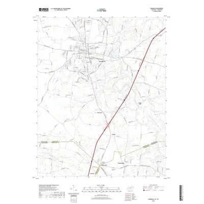 2019 Map of Franklin, 2019 Print