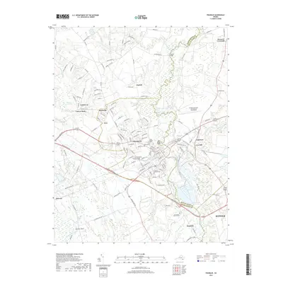 2019 Map of Franklin, 2019 Print