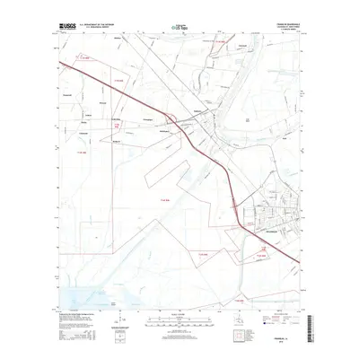 2015 Map of Franklin, 2015 Print