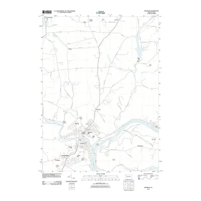 2010 Map of Franklin, 2010 Print