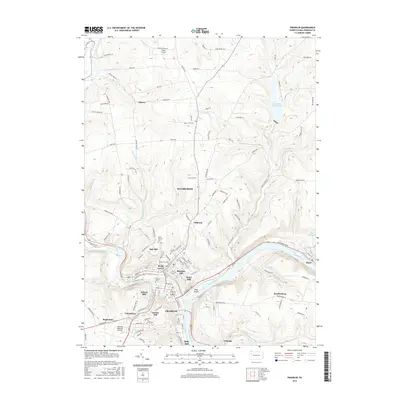 2016 Map of Franklin, 2016 Print