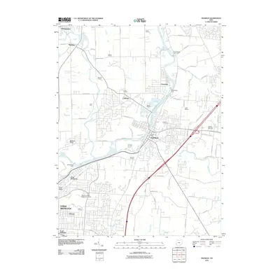 2010 Map of Franklin, 2010 Print