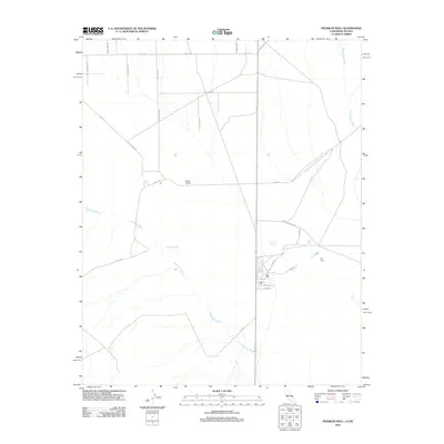 2012 Map of Franklin Well, 2012 Print