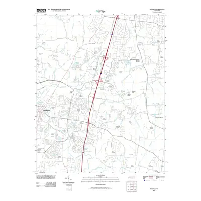 2010 Map of Franklin, 2010 Print