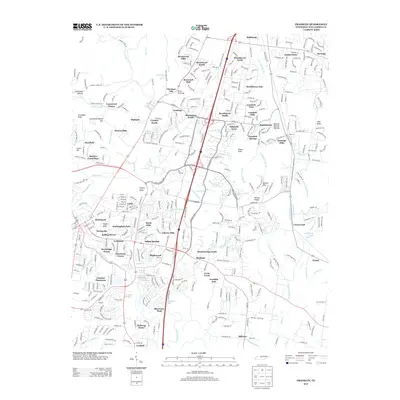 2013 Map of Franklin, 2013 Print