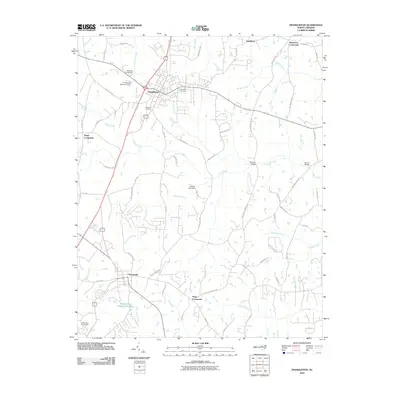 2010 Map of Franklinton, 2010 Print