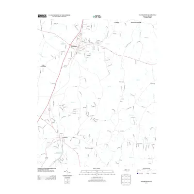 2013 Map of Franklinton, 2013 Print
