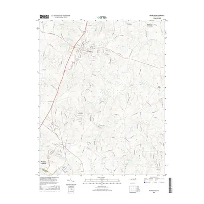 2016 Map of Franklinton, 2016 Print
