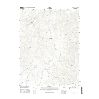 2016 Map of Franklinton, 2016 Print