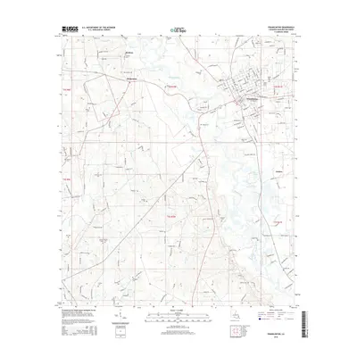 2015 Map of Franklinton, 2015 Print