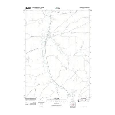2010 Map of Franklinville, 2010 Print