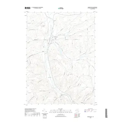 2019 Map of Franklinville, 2019 Print
