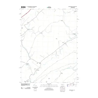 2010 Map of Franklinville, 2010 Print