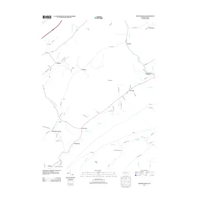 2013 Map of Franklinville, 2013 Print