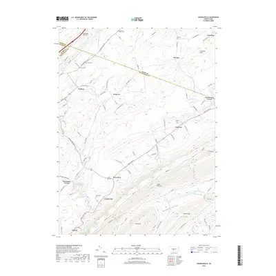 2019 Map of Franklinville, 2019 Print