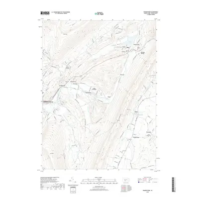 2019 Map of Frankstown, 2019 Print