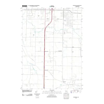 2010 Map of Franksville, 2010 Print