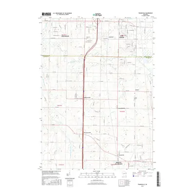 2016 Map of Franksville, 2016 Print