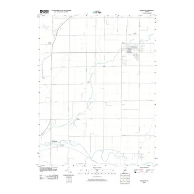 2010 Map of Frankton, 2010 Print