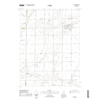 2019 Map of Frankton, 2019 Print
