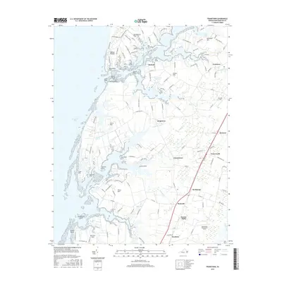 2016 Map of Franktown, 2016 Print
