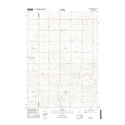 2015 Map of Frankville, 2015 Print