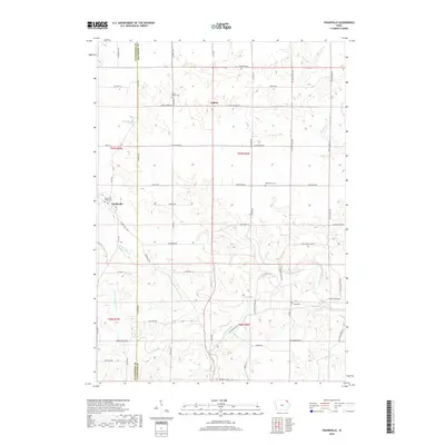 2018 Map of Frankville, 2018 Print