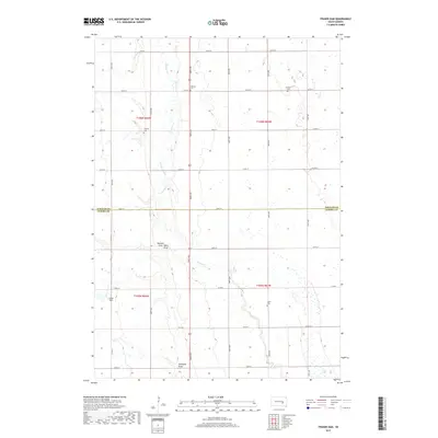 2017 Map of Fraser Dam, 2017 Print
