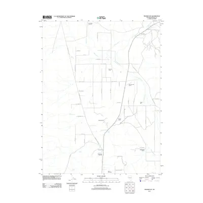 2011 Map of Fraser Flat, 2011 Print