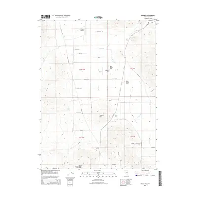 2014 Map of Fraser Flat, 2014 Print