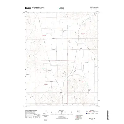 2018 Map of Fraser Flat, 2018 Print