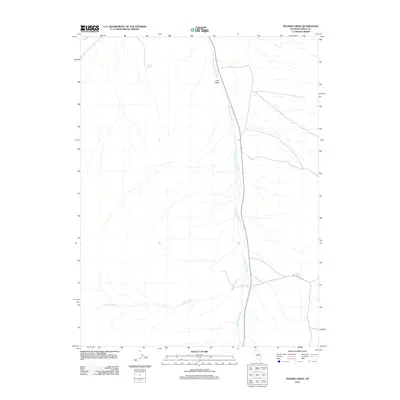 2012 Map of Frazier Creek, 2012 Print