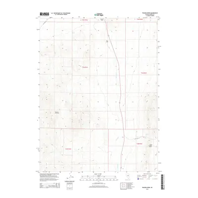 2014 Map of Frazier Creek, 2014 Print