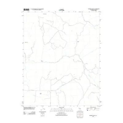 2012 Map of Frazier Valley, 2012 Print