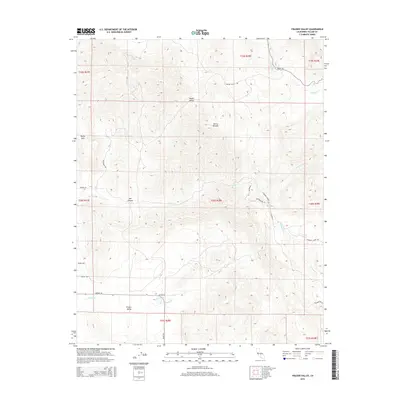 2015 Map of Frazier Valley, 2015 Print