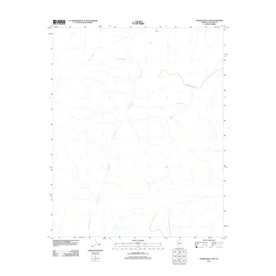 2011 Map of Frazier Wells SW, 2011 Print
