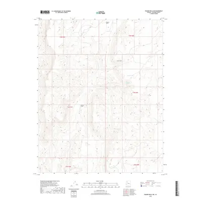 2018 Map of Frazier Wells SW, 2018 Print