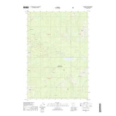 2020 Map of Fred Burr Lake, 2020 Print