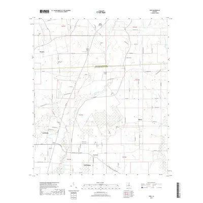 2018 Map of Fred, 2018 Print