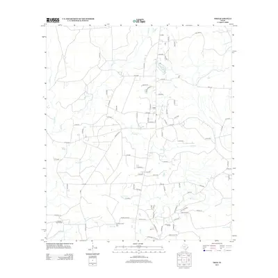 2013 Map of Fred, 2013 Print