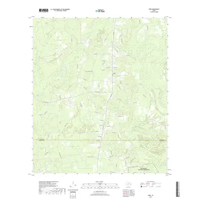 2019 Map of Fred, 2019 Print