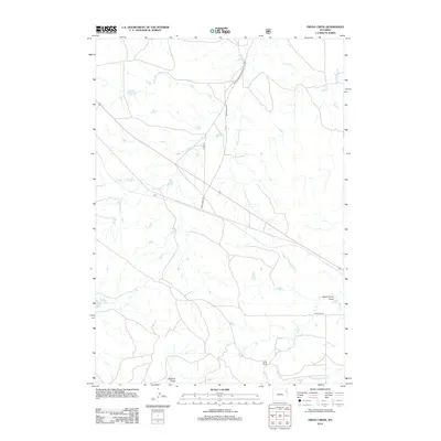 2012 Map of Freda Creek, 2012 Print