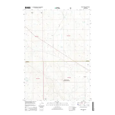 2015 Map of Freda Creek, 2015 Print