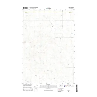 2014 Map of Freda, 2014 Print