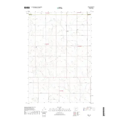 2018 Map of Freda, 2018 Print
