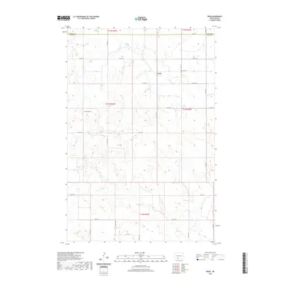 2020 Map of Freda, 2020 Print