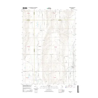 2014 Map of Frederic, 2014 Print
