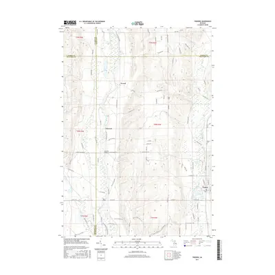 2017 Map of Frederic, 2017 Print
