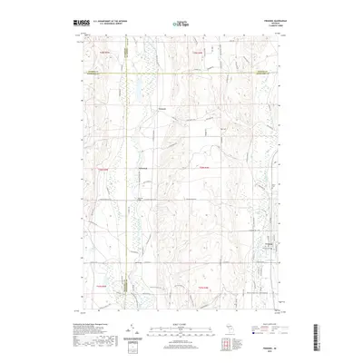 2019 Map of Frederic, 2019 Print